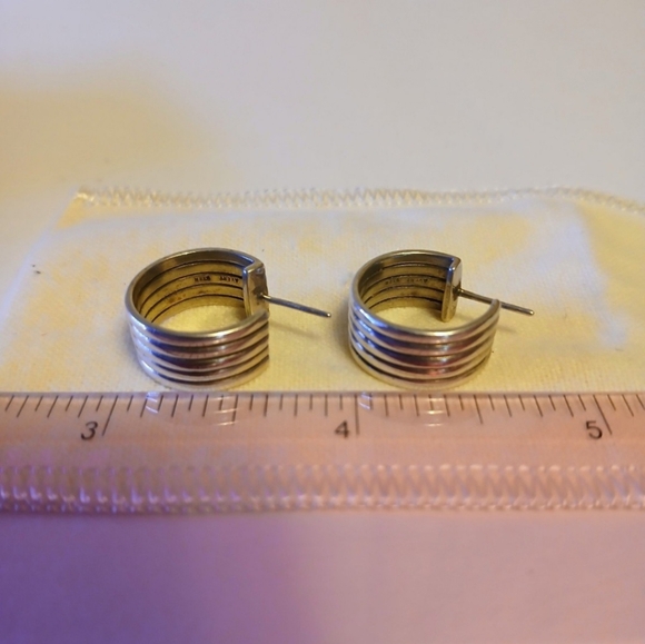 James Avery Retired Rayos Ear Posts - Picture 9 of 12